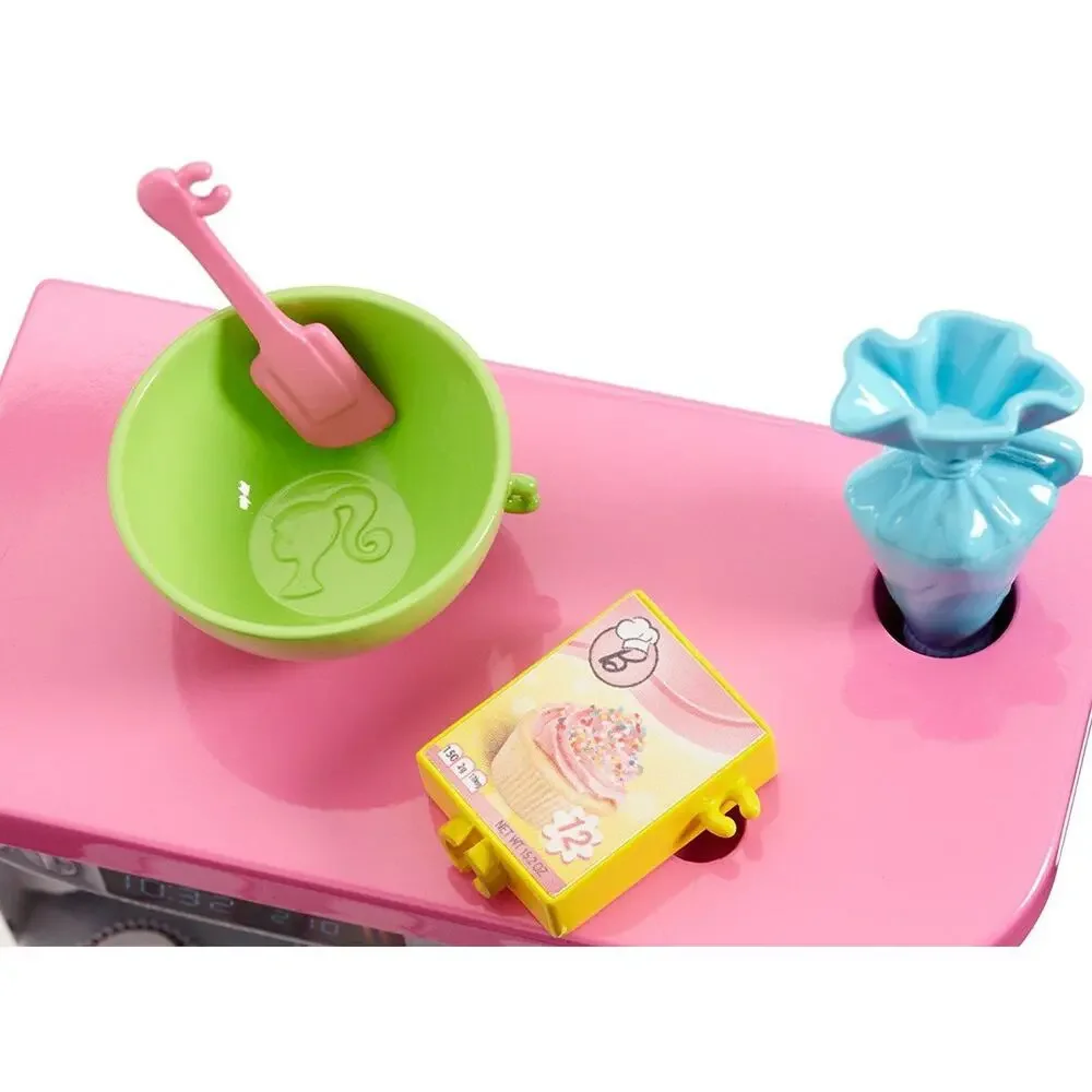 Barbie Bakery Chef Doll and Playset, Brunette FNL97